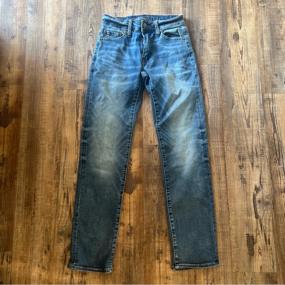 American Eagle Outfitters Other - American Eagle Men’s Original Straight Next Level Flex Md Wash Jeans Size 26x30